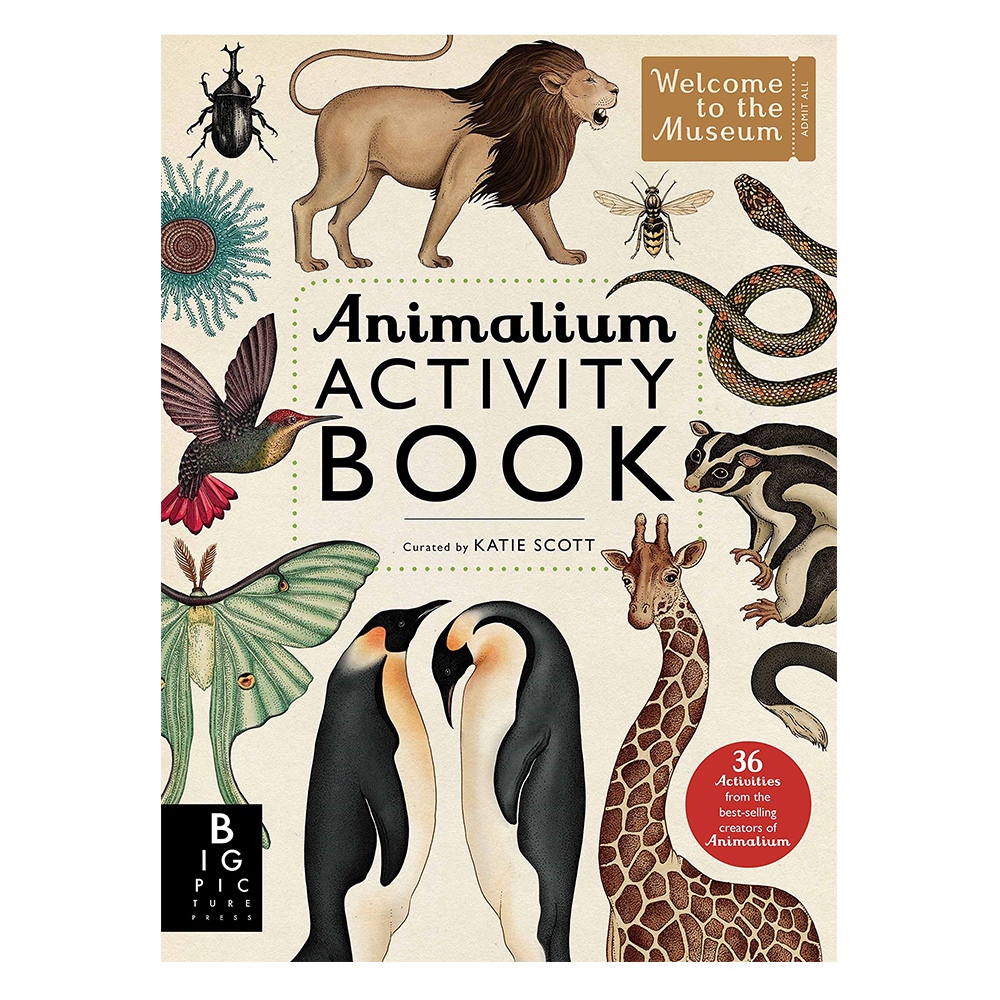 ANIMALIUM ACTIVITY BOOK Çocuk Kitapları Uzmanı - Children's Books Expert