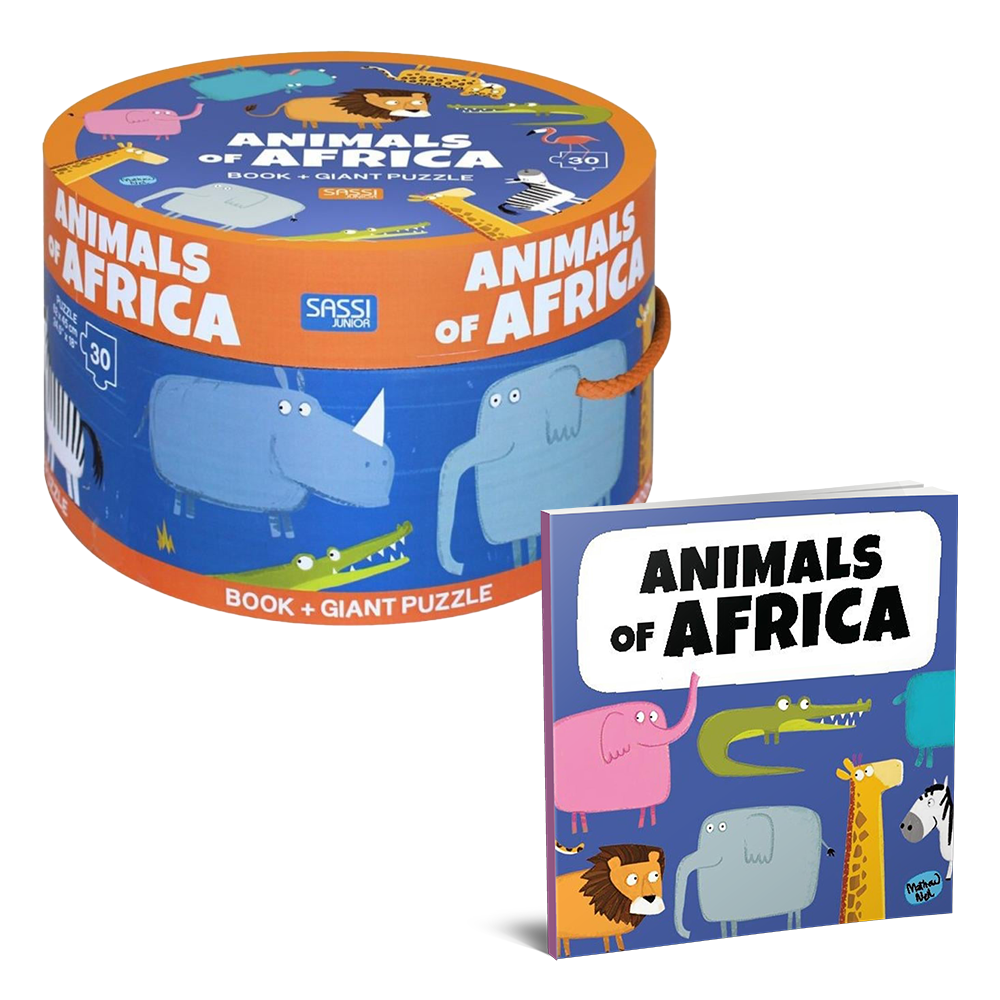 Animals Of Africa Giant Puzzle Çocuk Kitapları Uzmanı - Children's Books Expert