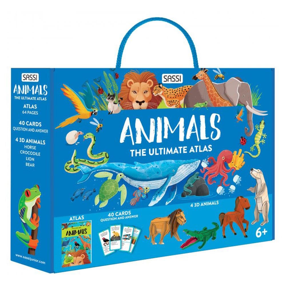 Animals - The Ultimate Atlas - New Edition Çocuk Kitapları Uzmanı - Children's Books Expert