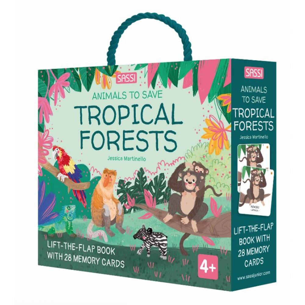 Animals to Save - Tropical Forests Çocuk Kitapları Uzmanı - Children's Books Expert