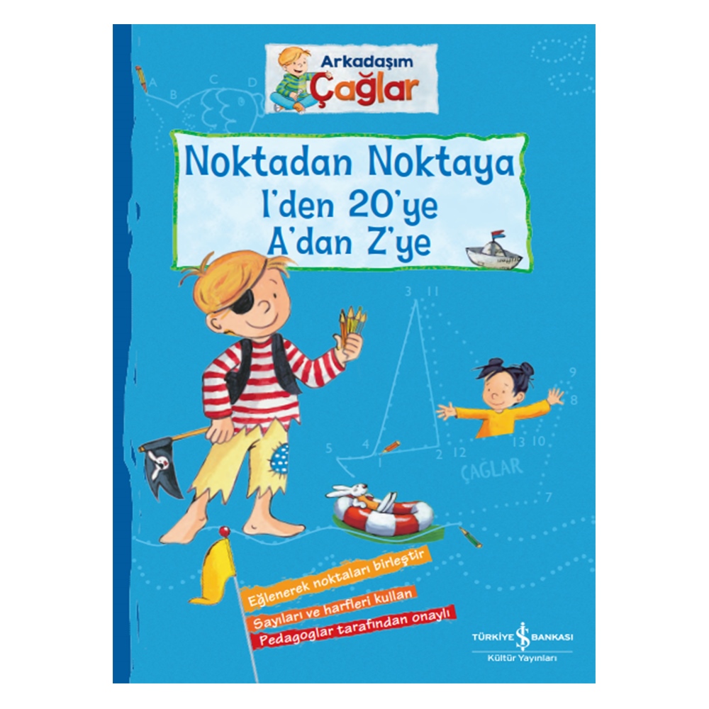 ARKADAŞIM ÇAĞLAR - NOKTADAN NOKTAYA 1 DEN 20 YE A  Çocuk Kitapları Uzmanı - Children's Books Expert
