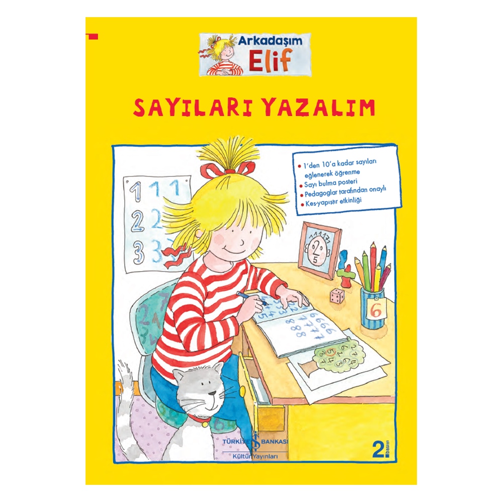 ARKADAŞIM ELİF SAYILARLA YAZALIM Çocuk Kitapları Uzmanı - Children's Books Expert