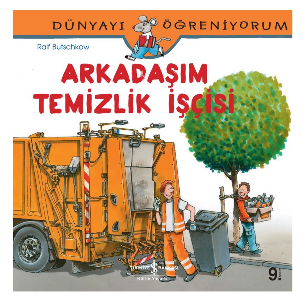 ARKADAŞIM TEMİZLİK İŞÇİSİ Çocuk Kitapları Uzmanı - Children's Books Expert