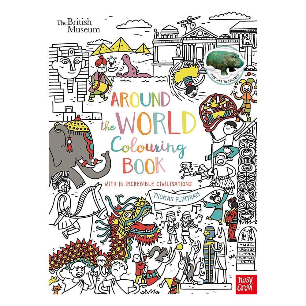 AROUND THE WORLD COLOURING BOOK Çocuk Kitapları Uzmanı - Children's Books Expert