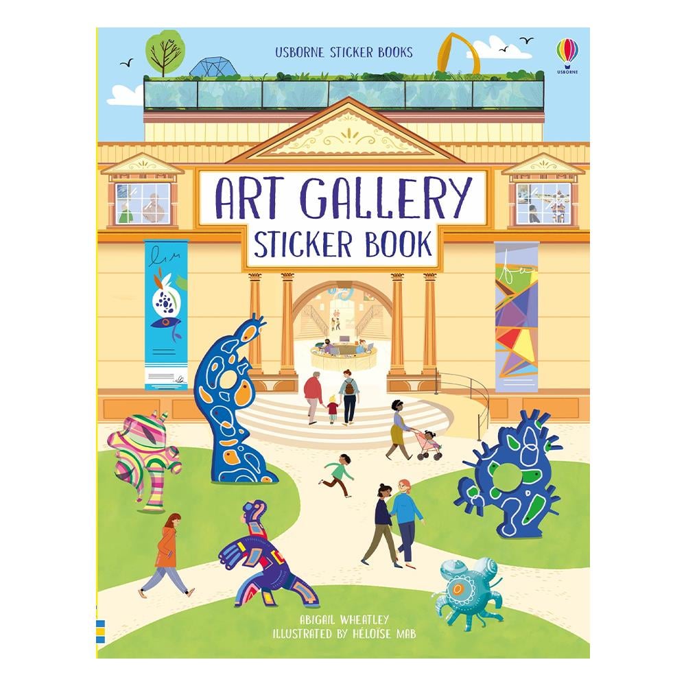 Art Gallery Sticker Book Çocuk Kitapları Uzmanı - Children's Books Expert