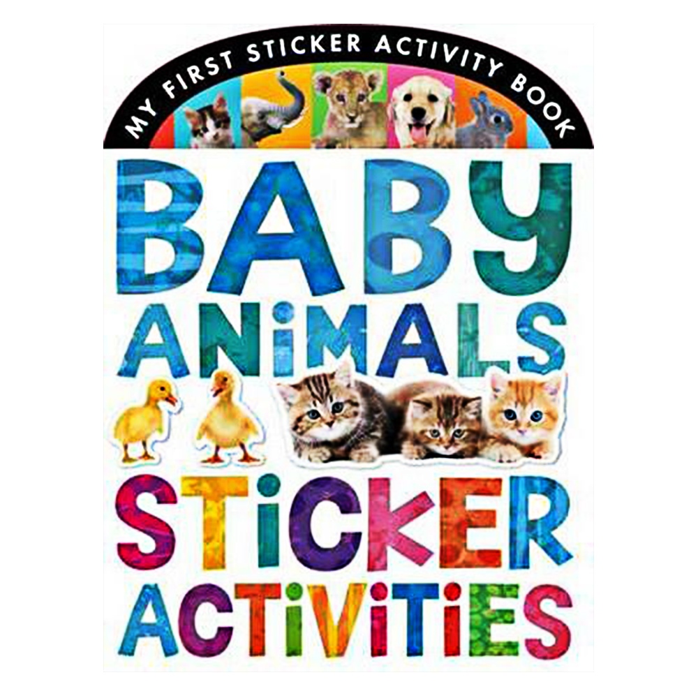 BABY ANIMALS STICKER ACTIVITIES - MY FIRST STICKER #yenigelenler Çocuk Kitapları Uzmanı - Children's Books Expert