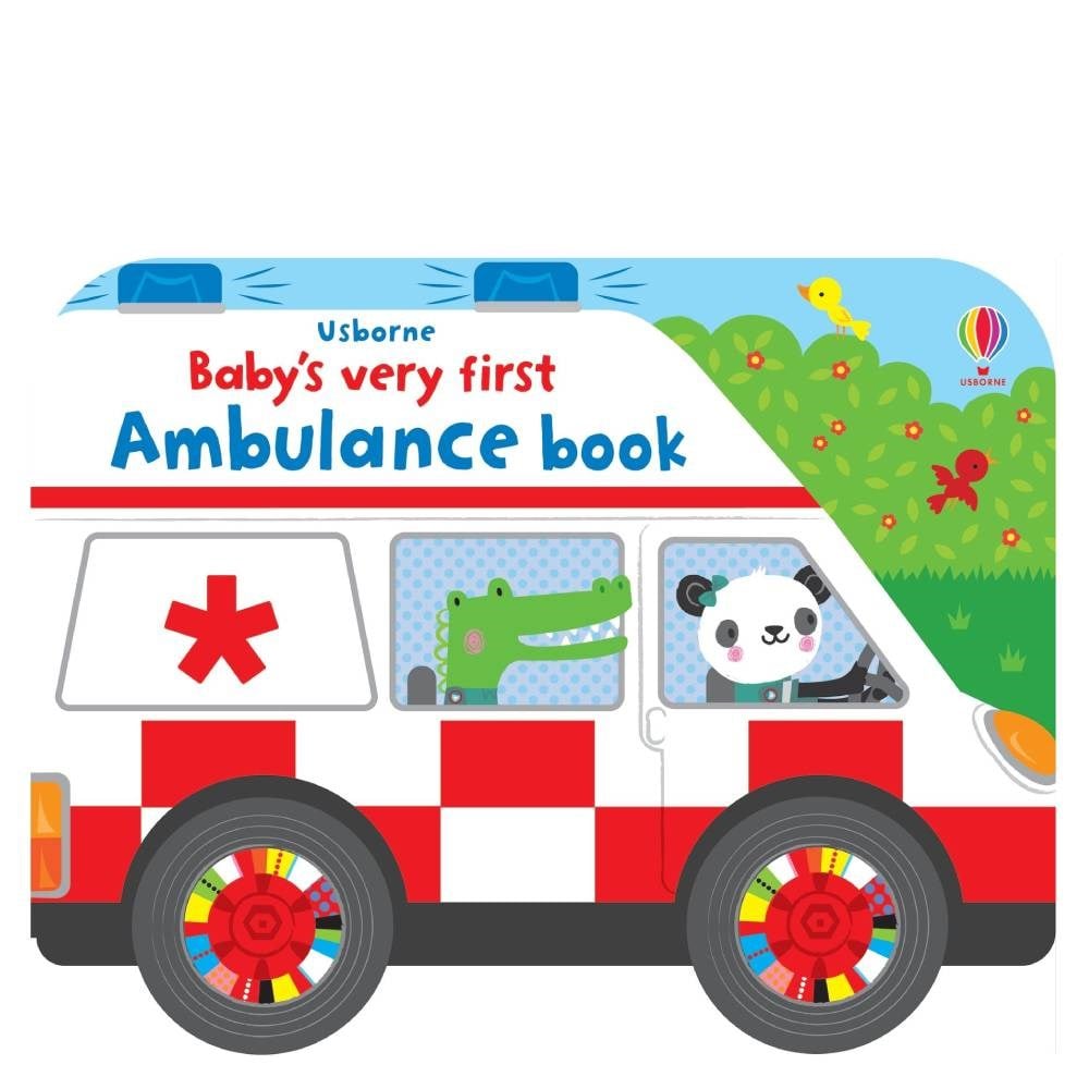 BABY'S VERY FIRST AMBULANCE BOOK Çocuk Kitapları Uzmanı - Children's Books Expert