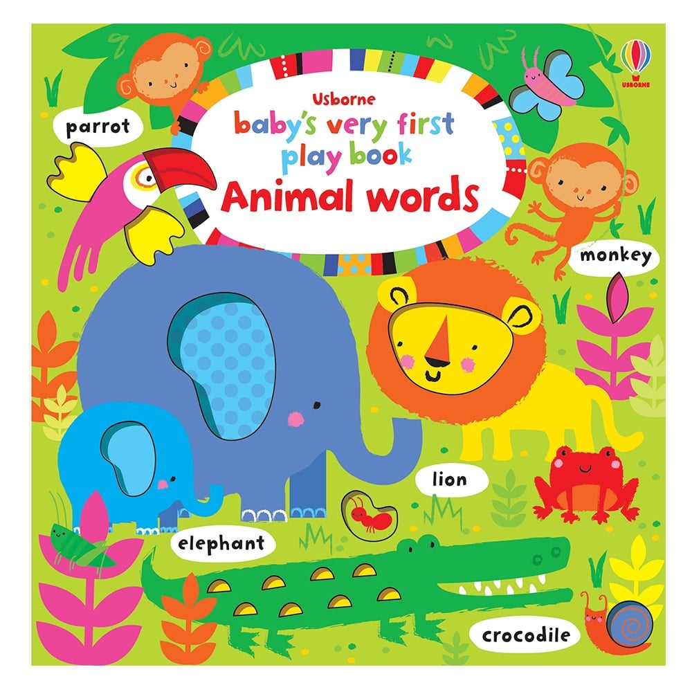 BABY'S VERY FIRST PLAY BOOK ANIMAL WORDS Çocuk Kitapları Uzmanı - Children's Books Expert