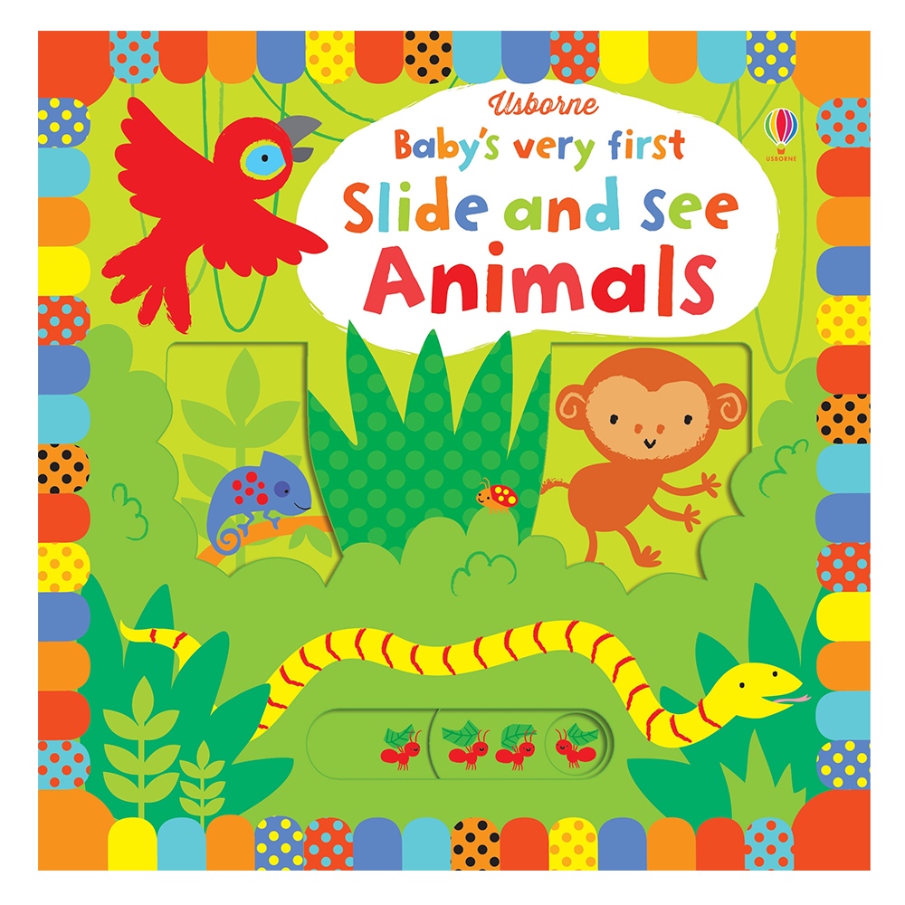BABY'S VERY FIRST SLIDE AND SEE ANIMALS Çocuk Kitapları Uzmanı - Children's Books Expert