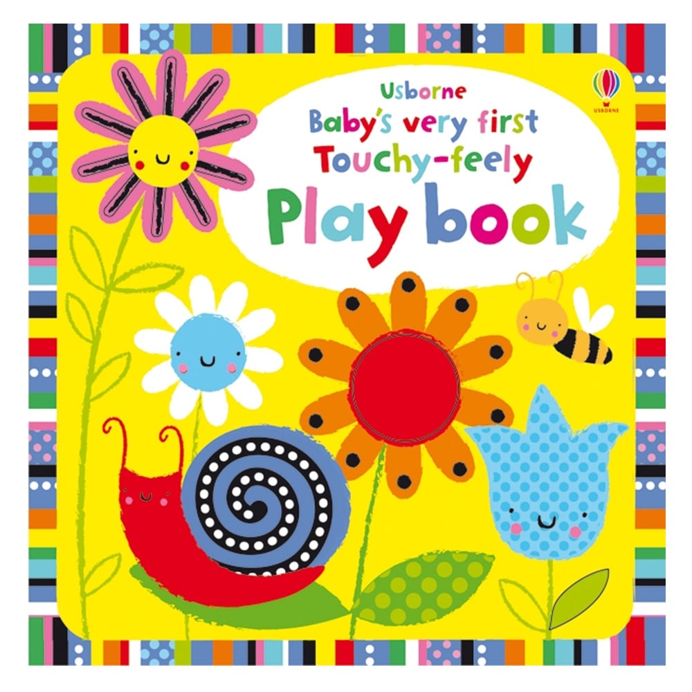 BABY'S VERY FIRST TOUCHY FEELY PLAYBOOK Çocuk Kitapları Uzmanı - Children's Books Expert