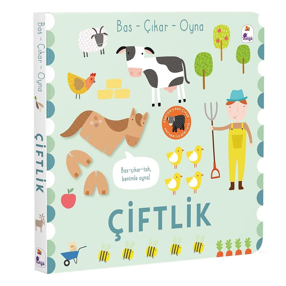 Bas  Çıkar Oyna Çiftlik Çocuk Kitapları Uzmanı - Children's Books Expert