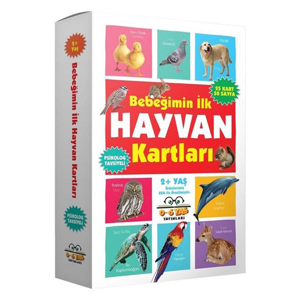 BEBEĞİMİN İLK HAYVAN KARTLARI