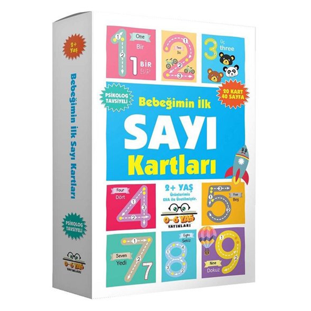 BEBEĞİMİN İLK SAYI KARTLARI