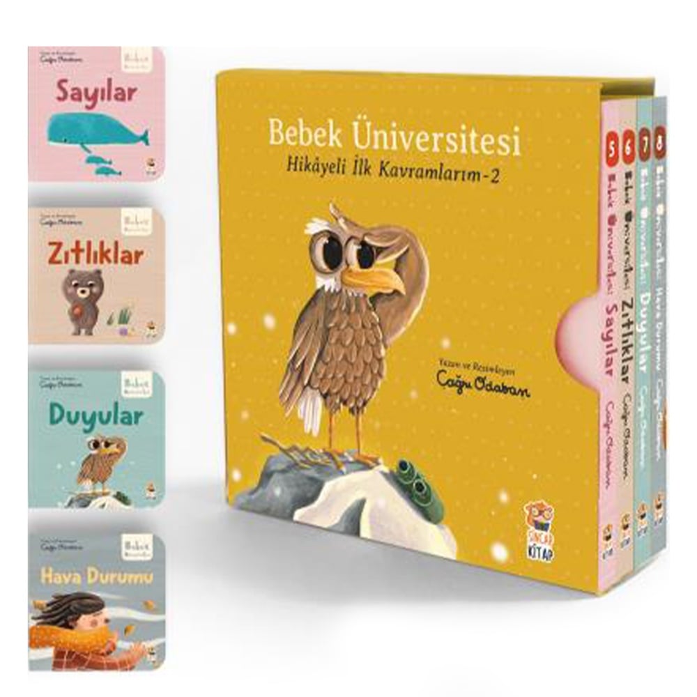 BEBEK ÜNİVERSİTESİ - HİKAYELİ İLK KAVRAMLARIM 2 Çocuk Kitapları Uzmanı - Children's Books Expert