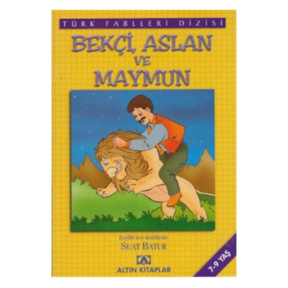 BEKÇİ, ASLAN VE MAYMUN Çocuk Kitapları Uzmanı - Children's Books Expert