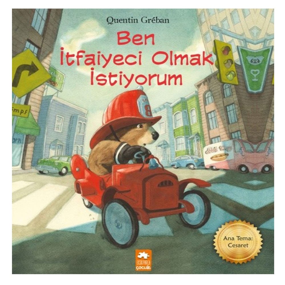 BEN İTFAİYECİ OLMAK İSTİYORUM Çocuk Kitapları Uzmanı - Children's Books Expert