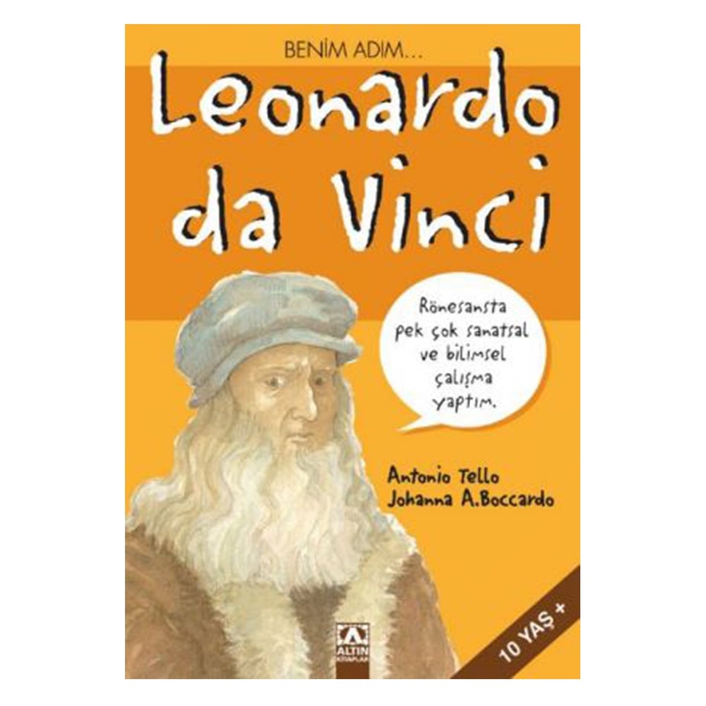 BENİM ADIM LEONARDO DA VİNCİ Çocuk Kitapları Uzmanı - Children's Books Expert