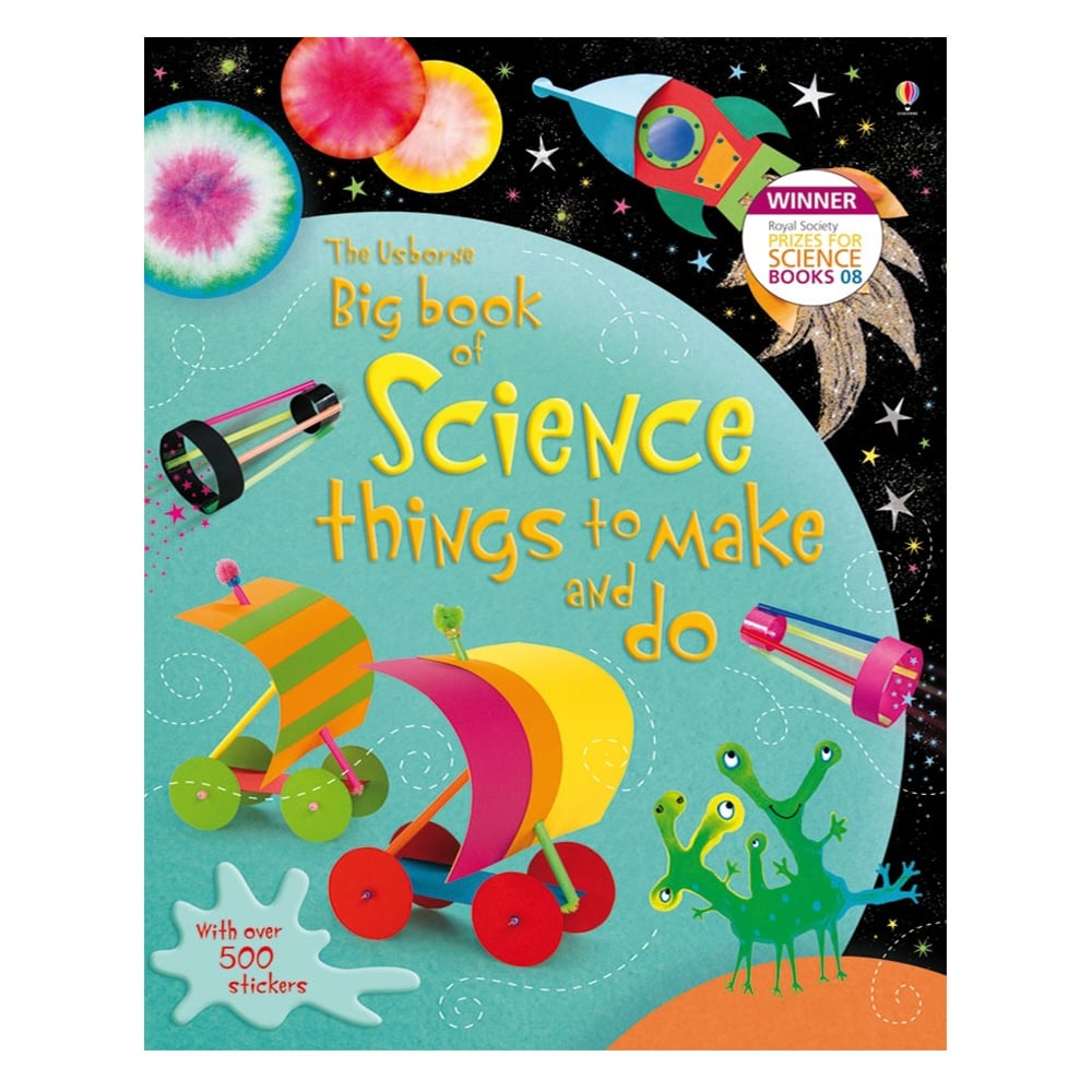 BIG BOOK OF SCIENCE THINGS TO MAKE AND DO. REBECCA GILPIN AND LEONIE PRATT (USBORNE ACTIVITIES) Çocuk Kitapları Uzmanı - Children's Books Expert