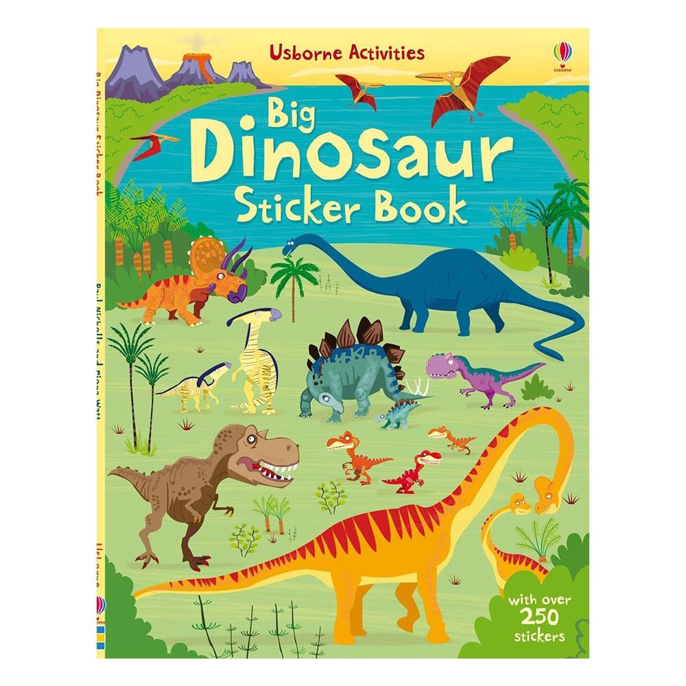 BIG DINOSAUR STICKER BOOK Çocuk Kitapları Uzmanı - Children's Books Expert