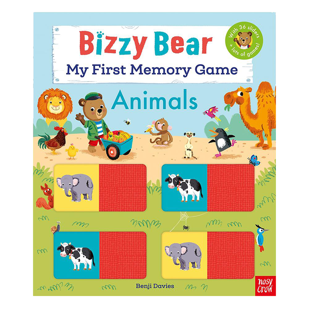 BIZZY BEAR MY FIRST MEMORY GAME BOOK - ANIMALS Çocuk Kitapları Uzmanı - Children's Books Expert