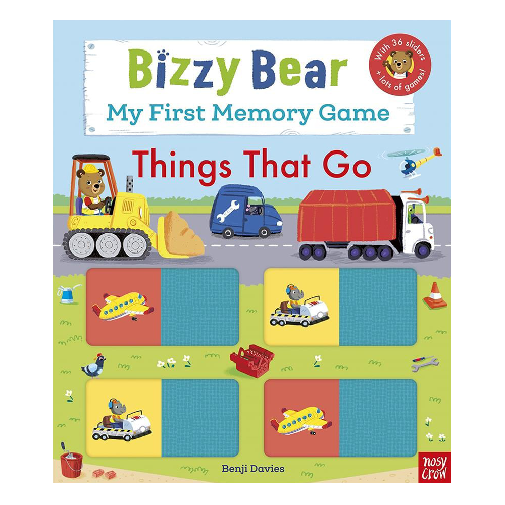BIZZY BEAR MY FIRST MEMORY GAME BOOK - THINGS THAT Çocuk Kitapları Uzmanı - Children's Books Expert