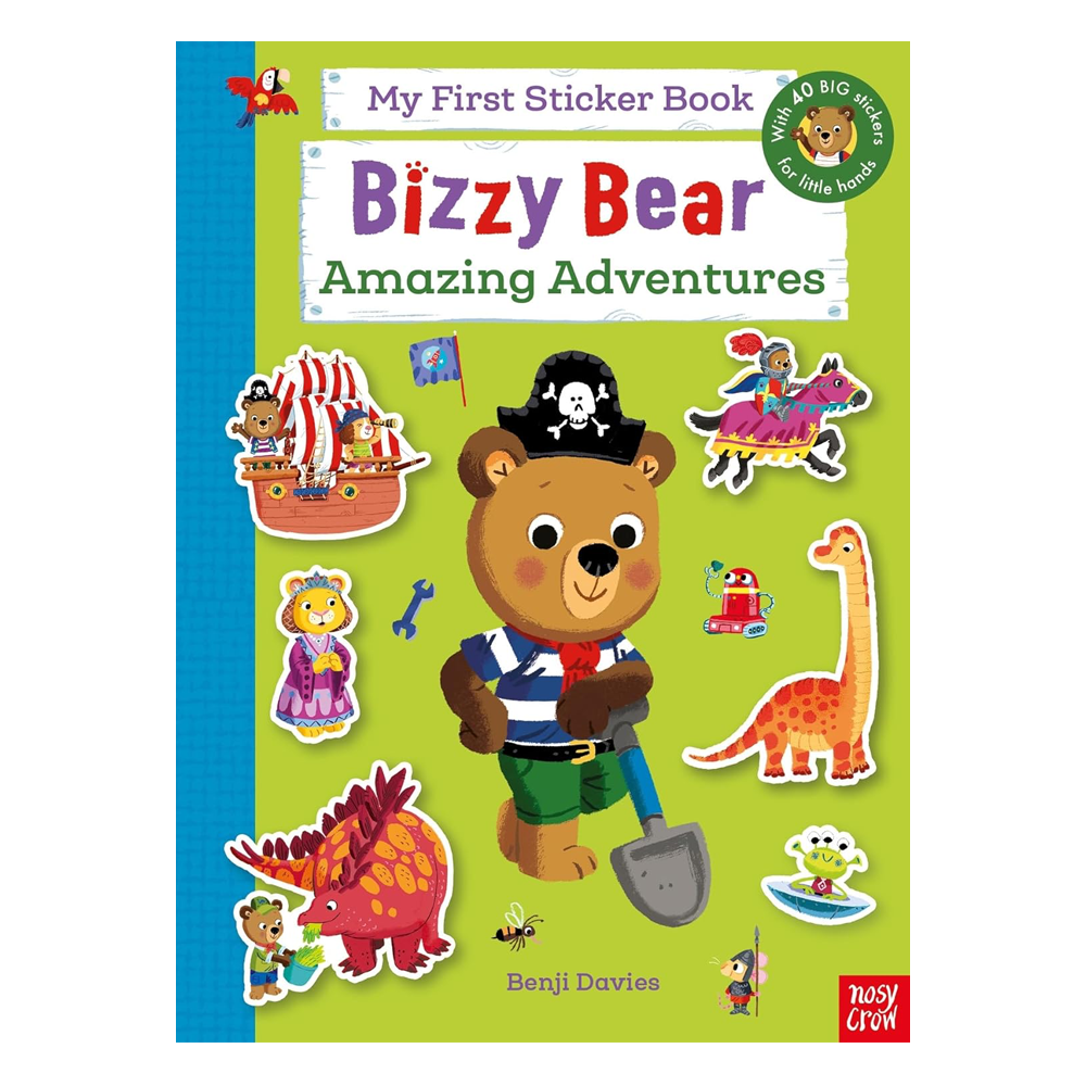 Bizzy Bear - My First Sticker Book Çocuk Kitapları Uzmanı - Children's Books Expert