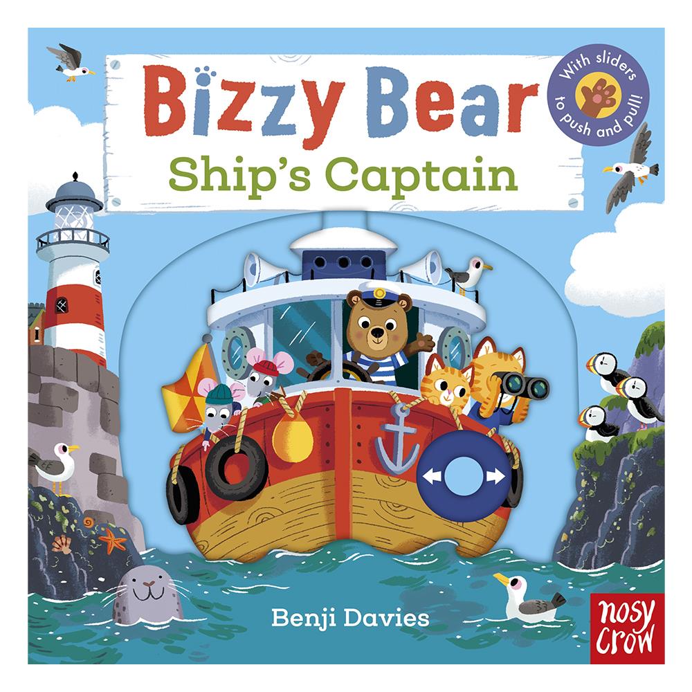 Bizzy Bear - Ship s Captain Çocuk Kitapları Uzmanı - Children's Books Expert