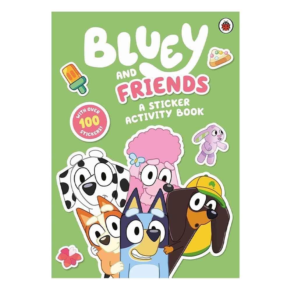 Bluey - Bluey And Friends Sticker Activity Book Çocuk Kitapları Uzmanı - Children's Books Expert