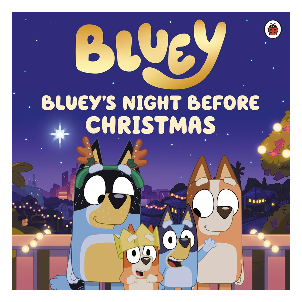Bluey - Blueys Night Before Christmas Çocuk Kitapları Uzmanı - Children's Books Expert