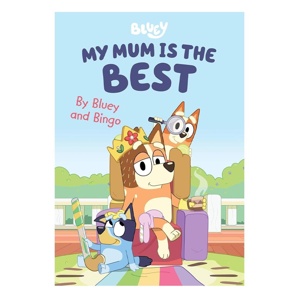 Bluey - My Mum Is The Best - Board Book Çocuk Kitapları Uzmanı - Children's Books Expert