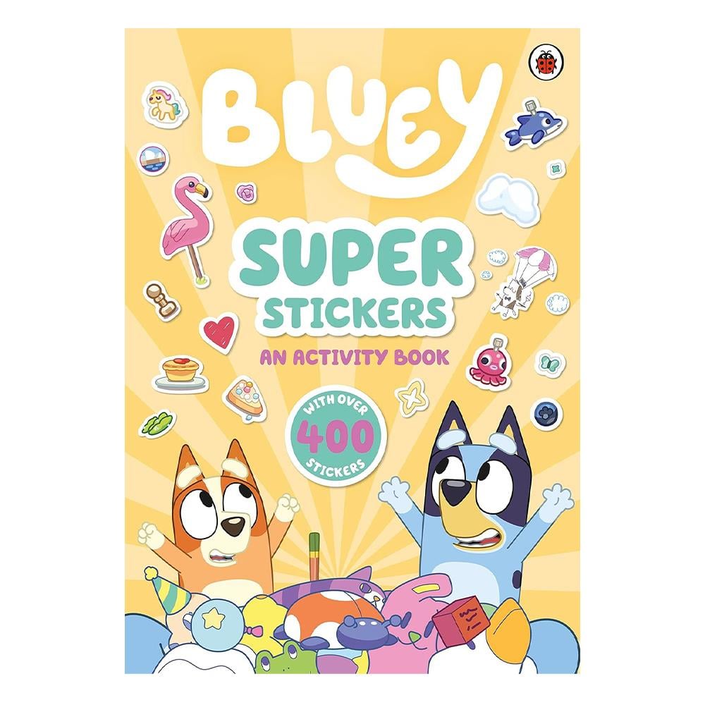 Bluey - Super Stickers An Activity Book Çocuk Kitapları Uzmanı - Children's Books Expert