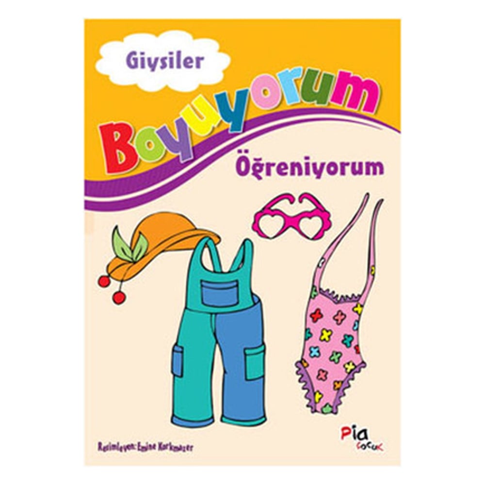 BOYUYORUM ÖĞRENİYORUM - GİYSİLER Çocuk Kitapları Uzmanı - Children's Books Expert