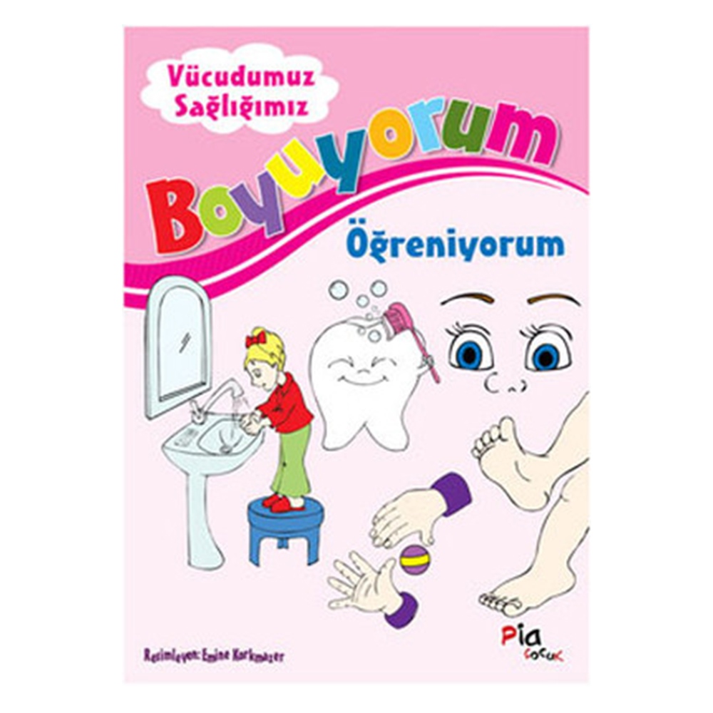 BOYUYORUM ÖĞRENİYORUM - VÜCUDUMUZ SAĞLIĞIMIZ Çocuk Kitapları Uzmanı - Children's Books Expert