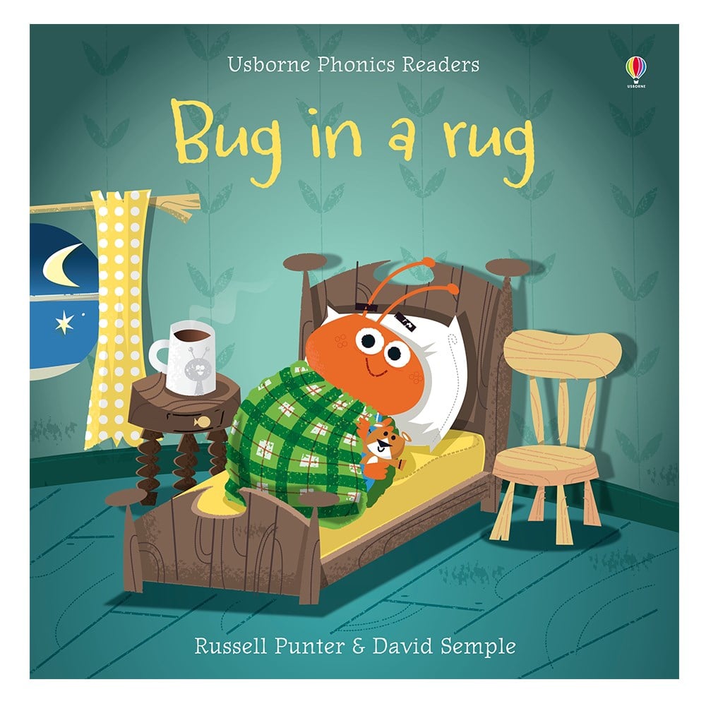 BUG IN A RUG - USBORNE PHONICS READERS Çocuk Kitapları Uzmanı - Children's Books Expert