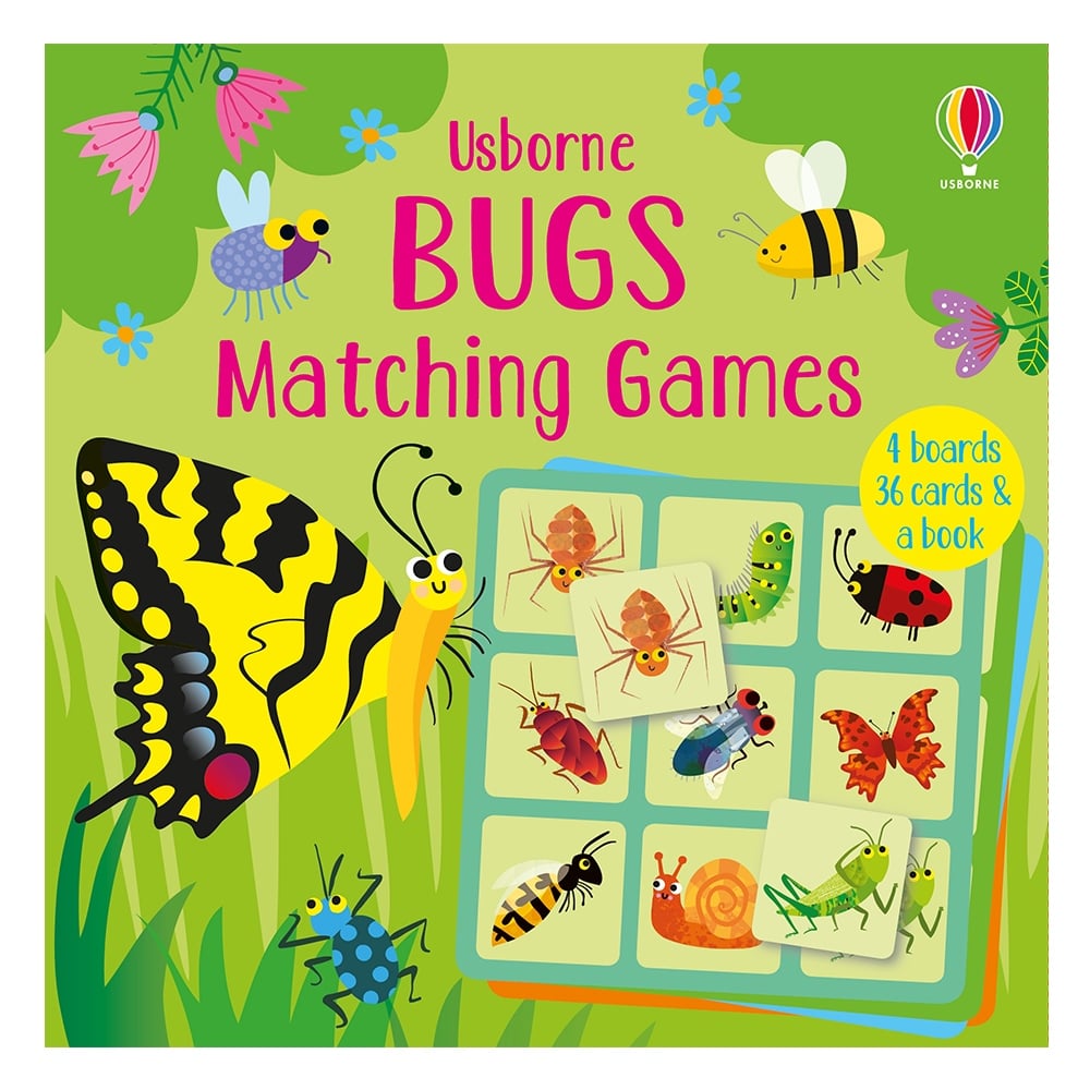BUGS MATCHING GAMES Çocuk Kitapları Uzmanı - Children's Books Expert