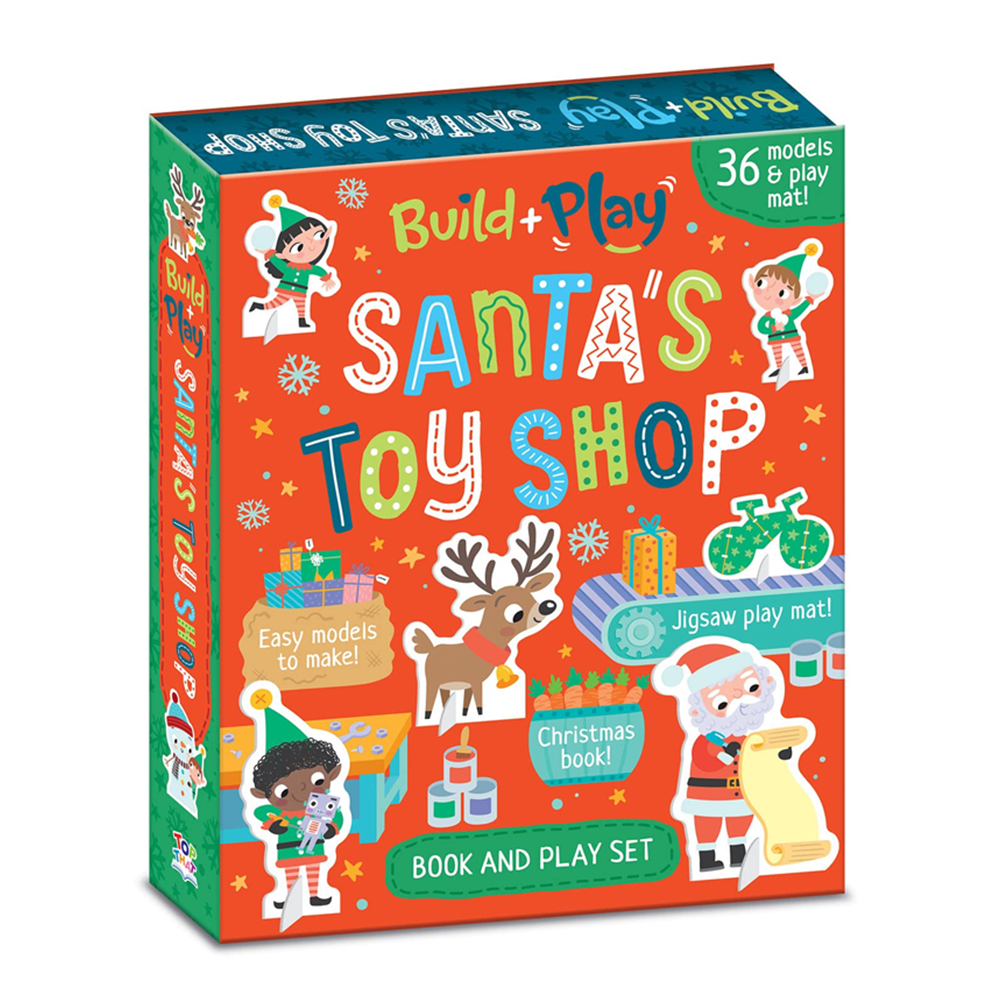 Build and Play Santas Toy Shop Çocuk Kitapları Uzmanı - Children's Books Expert
