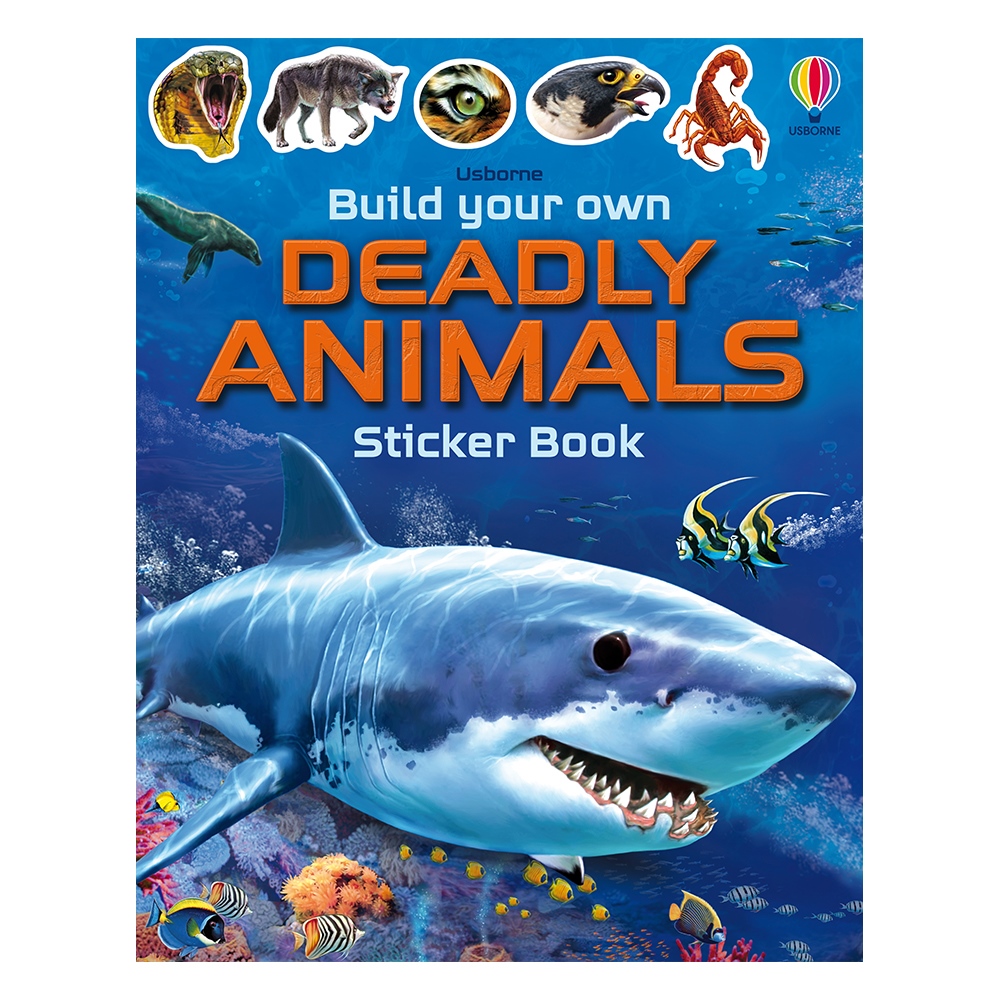 BUILD YOUR OWN DEADLY ANIMALS Çocuk Kitapları Uzmanı - Children's Books Expert