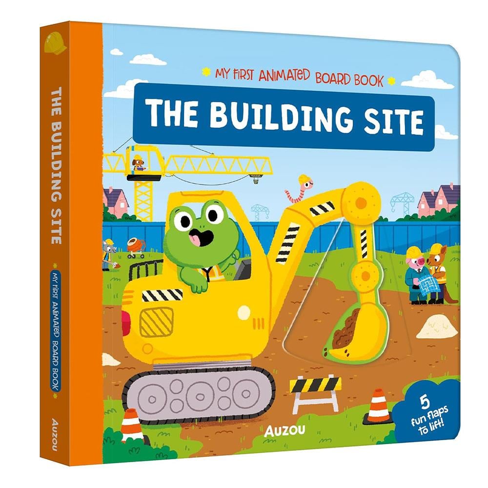 Building Site - My First Animated Board Book Çocuk Kitapları Uzmanı - Children's Books Expert