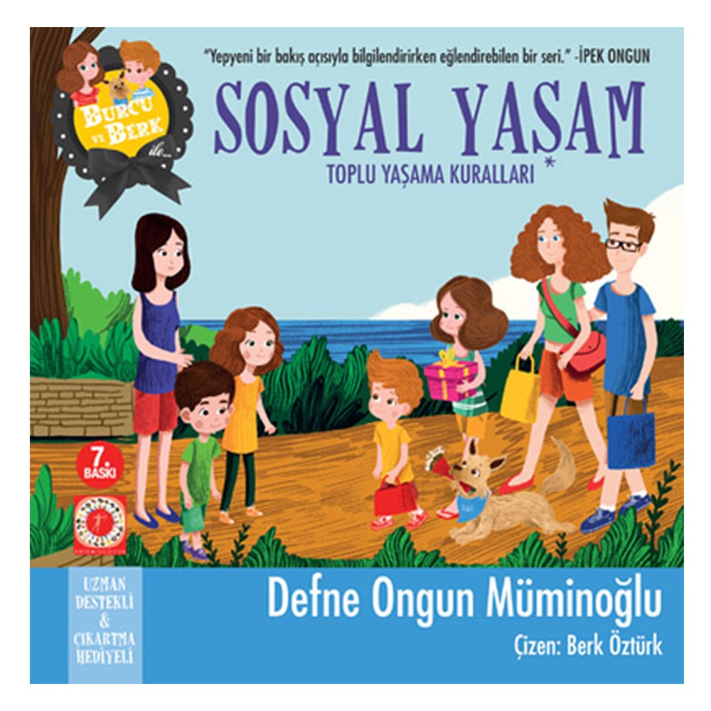 BURCU VE BERK - SOSYAL YAŞAM Çocuk Kitapları Uzmanı - Children's Books Expert