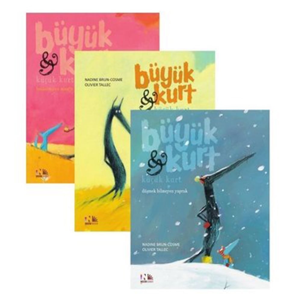 BÜYÜK KURT & KÜÇÜK KURT (3 KİTAP TAKIM) Çocuk Kitapları Uzmanı - Children's Books Expert