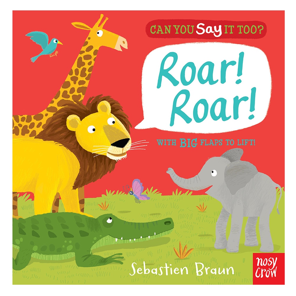CAN YOU SAY IT TOO? ROAR! ROAR! Çocuk Kitapları Uzmanı - Children's Books Expert