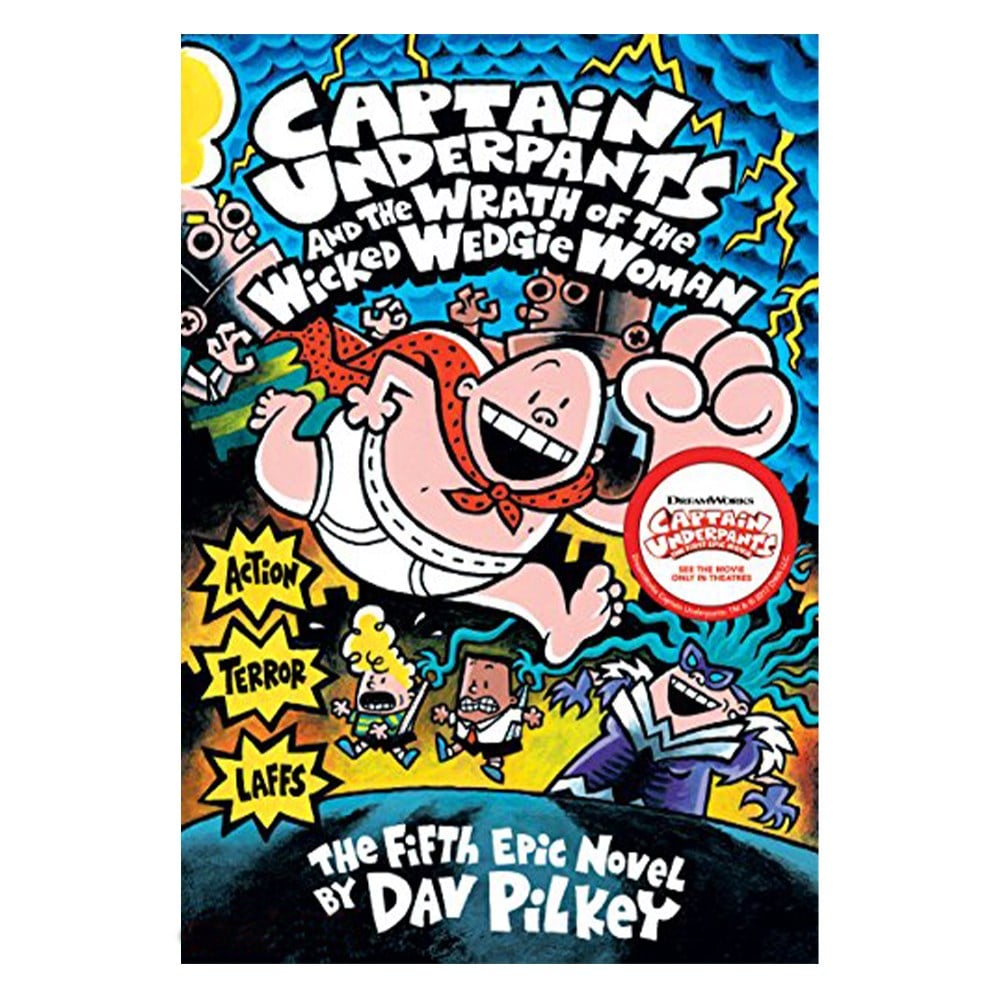 CAPTAIN UNDERPANTS (5) AND THE WRATH OF THE WICKED Çocuk Kitapları Uzmanı - Children's Books Expert