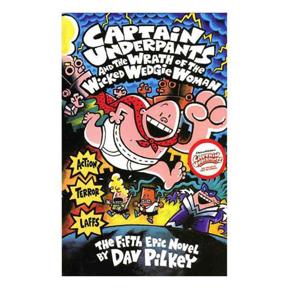 CAPTAIN UNDERPANTS (5) AND THE WRATH OF THE WICKED Çocuk Kitapları Uzmanı - Children's Books Expert