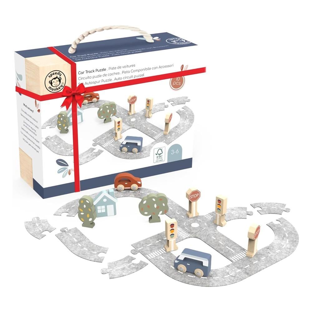 Car Track Puzzle Çocuk Kitapları Uzmanı - Children's Books Expert