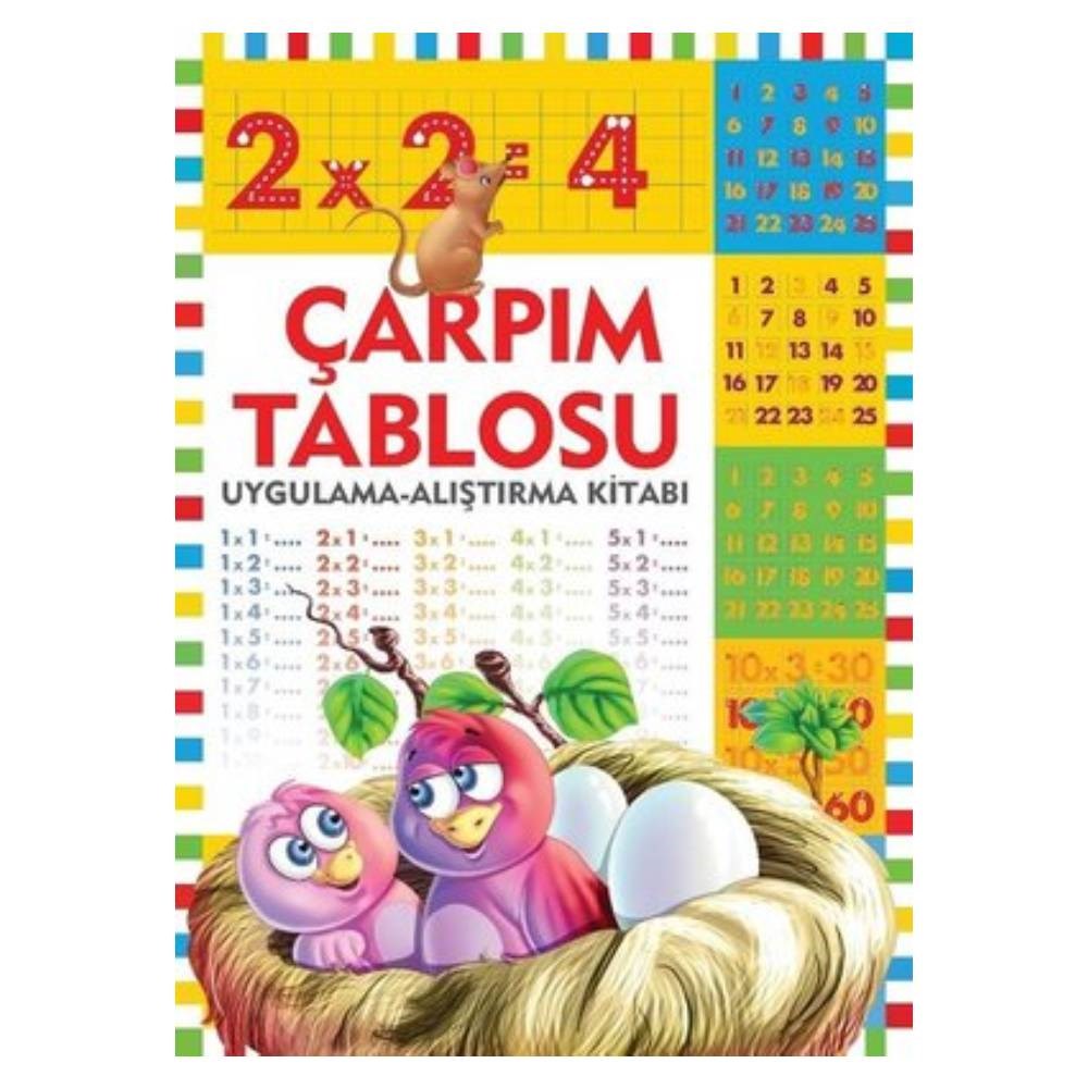 ÇARPIM TABLOSU-UYGULAMA VE ALIŞTIRMA KİTABI Çocuk Kitapları Uzmanı - Children's Books Expert