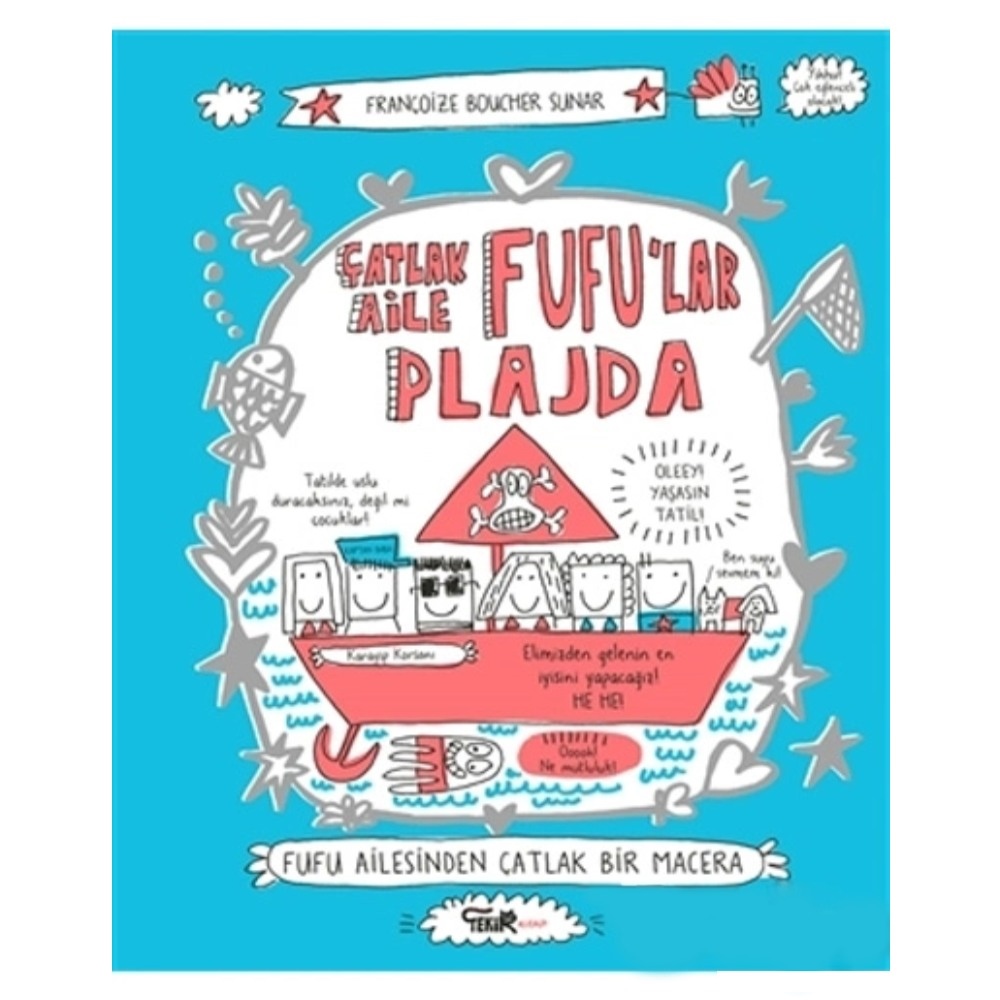 ÇATLAK AİLE FUFULAR PLAJDA Çocuk Kitapları Uzmanı - Children's Books Expert
