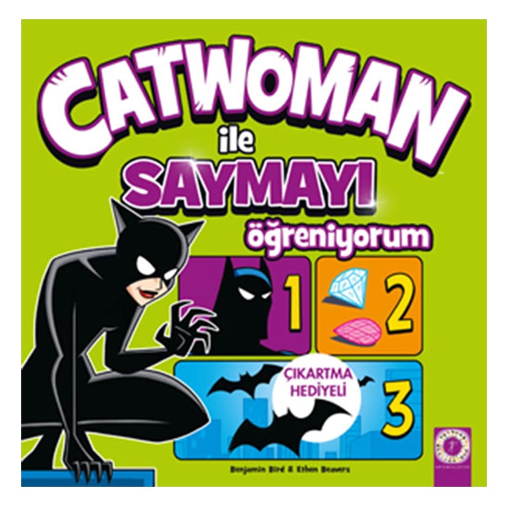 CATWOMAN İLE SAYMAYI ÖĞRENİYORUM Çocuk Kitapları Uzmanı - Children's Books Expert