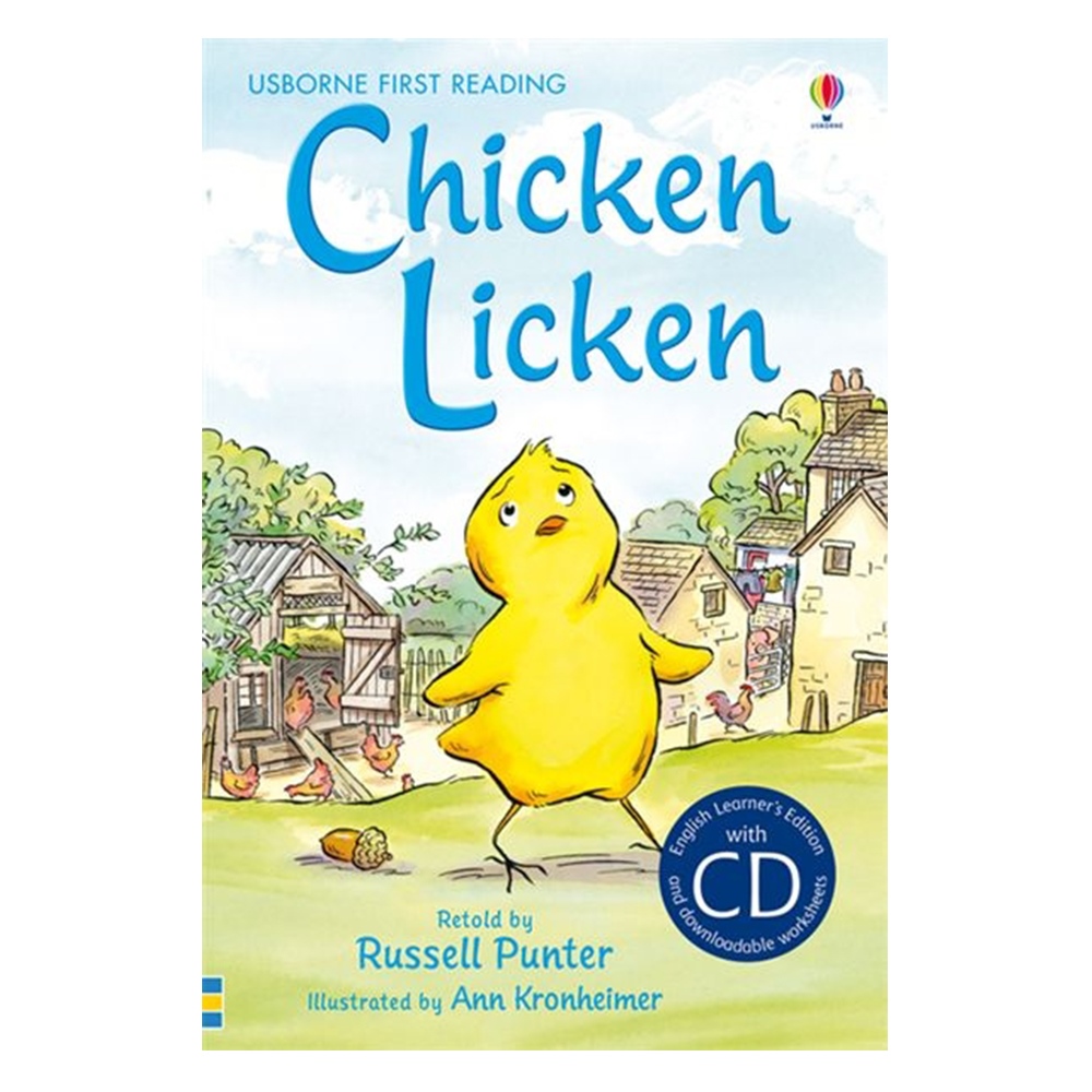 CHICKEN LICKEN + CD #yenigelenler Çocuk Kitapları Uzmanı - Children's Books Expert