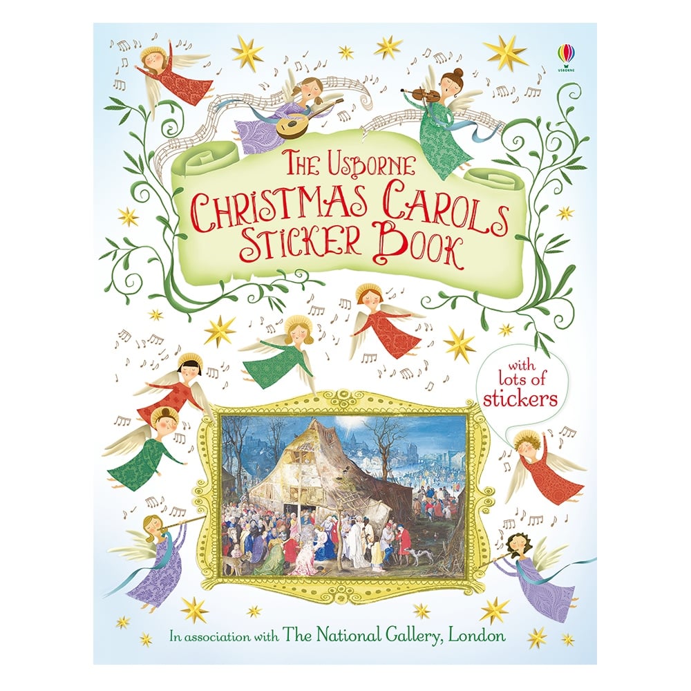 CHRISTMAS CAROLS STICKER BOOK Çocuk Kitapları Uzmanı - Children's Books Expert