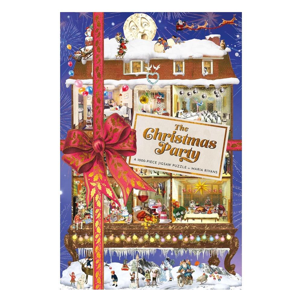 Christmas Party - 1000 - Piece Jigsaw Puzzle Çocuk Kitapları Uzmanı - Children's Books Expert